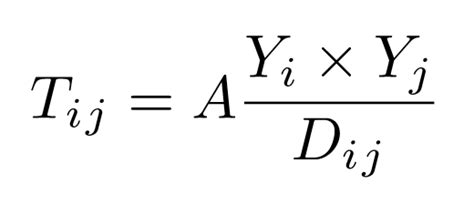 The gravity model of trade: Explained : r/neoliberal