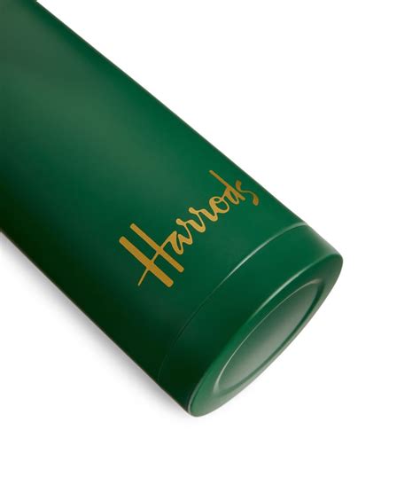 Harrods green Logo Flask (500ml) | Harrods UK