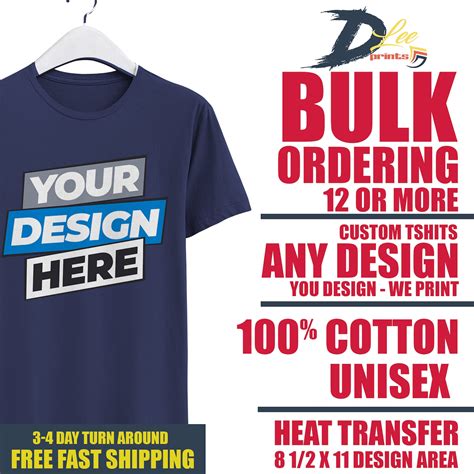 Custom Bulk Order T Shirts | Etsy