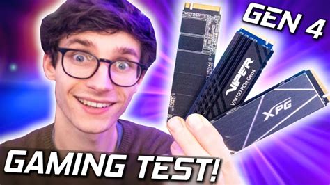 Are PCIe 4.0 SSDs Worth It For GAMING? - Gen 4 vs Gen 3 vs SATA vs HDD Gaming PC Load Speed Test ...