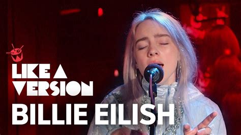 Billie Eilish - 'bellyache' (live on triple j) | Billie eilish, Like a version, Triple j
