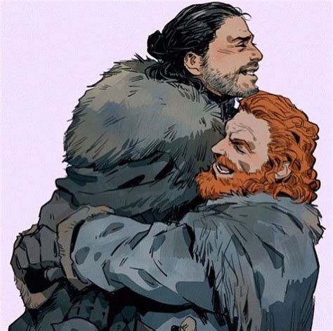 Tormund & Jon Snow | Jon snow book, John snow, Game of thrones art