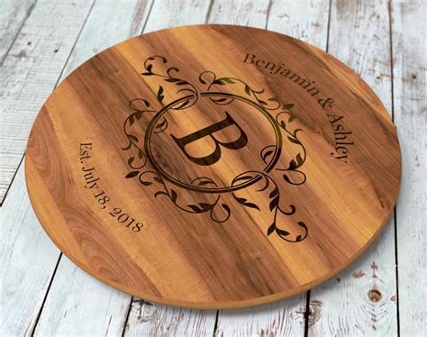 Lazy Susan Turntable Personalized Centerpieces & Table Décor Home & Living trustalchemy.com