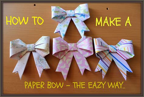 How to Make a Paper Bow for Gift and Christmas Decor ( Kirigami Style ...