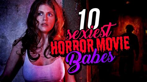 10 Sexy Horror Movie Babes - YouTube