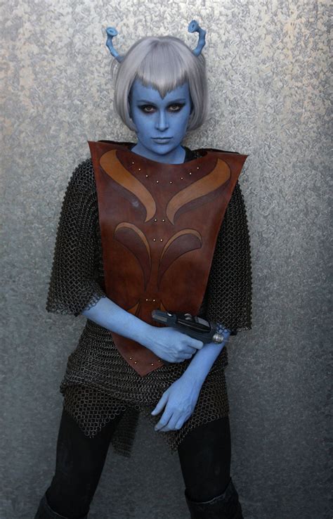 Hot tempered but cool as ice Andorian! | Star trek cosplay, Star trek ...