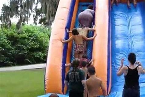 Woman’s Water Slide ‘Fail’ Ends Hilariously