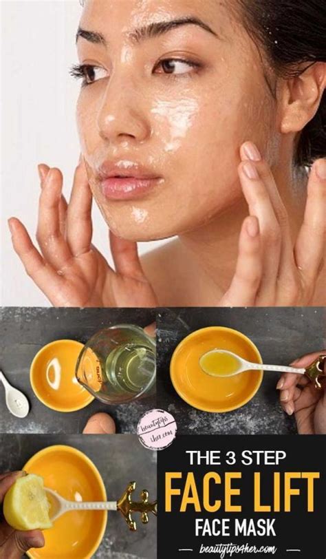 Homemade Skin Tightening Firming Mask | Natural face lift, Face lift mask, Natural skin care