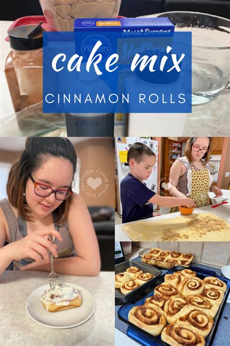 Cake Mix Cinnamon Rolls - Long Wait For Isabella | Cake mix cinnamon rolls, Cinnamon rolls, Cake mix