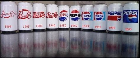 The Evolution of Pepsi cans, from 1898 to the present | Pepsi, Pepsi logo, Pepsi cola