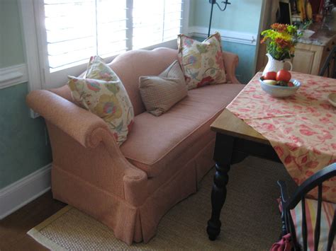 Comfy sofa in the kitchen | Chippendale Sofa upholstered in … | Flickr