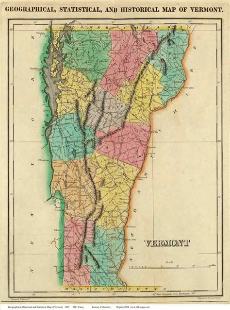 Vermont Mountain Ranges Map - Tour Map