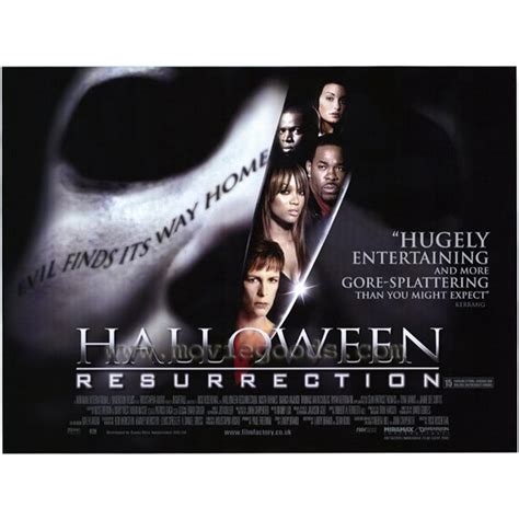 Halloween: Resurrection - movie POSTER (Style B) (11" x 17") (2002) - Walmart.com - Walmart.com