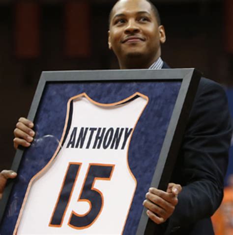 Syracuse retires Carmelo Anthony's jersey - Sports Illustrated