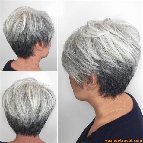 18+ Heartwarming Hairstyle Best Spikey Cut For Short Gray Hair