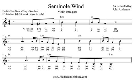 Seminole Wind | Fiddle Jam Institute