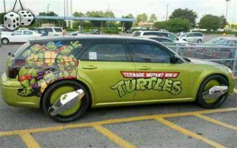 Ninja Turtles car. | Turtle car, Ninja turtles, Tmnt