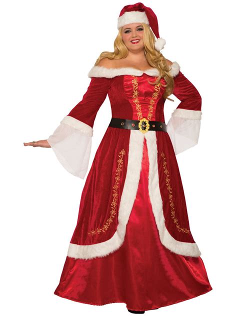 Premium Mrs. Claus Adult Costume - SpicyLegs.com