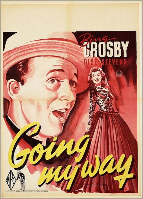 Going My Way (1944) Dutch movie poster