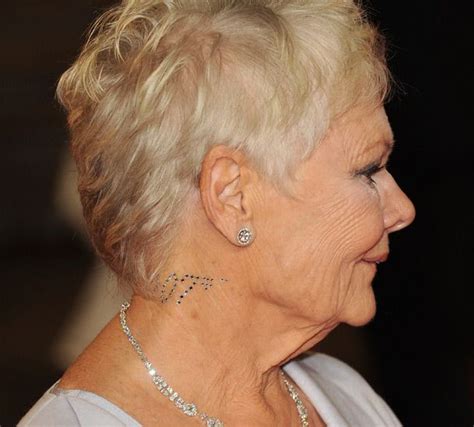 Dame Judi Dench sports 007 tattoo at the premiere of the new James Bond film 'Skyfall' | HELLO!