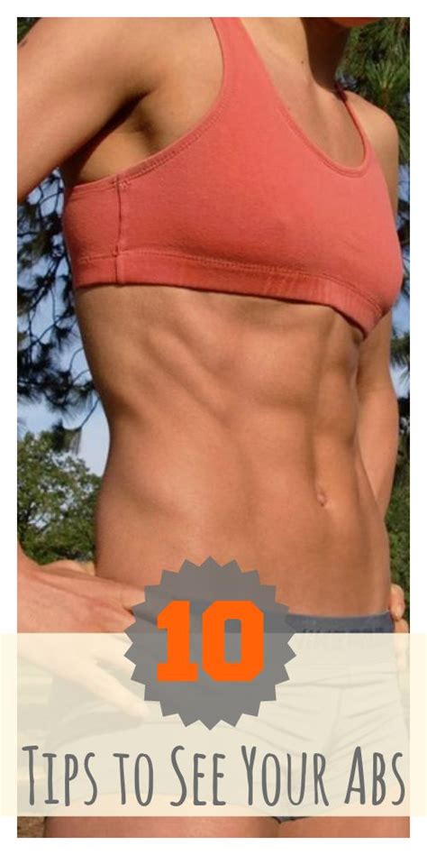 10 tips to see your abs - what you need to do to get that definition #abworkout | How to get abs ...