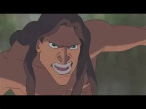 Tarzan - Fight with Sabor (HD) - YouTube