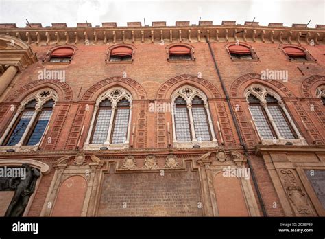 Bologna architecture detail 11 Stock Photo - Alamy