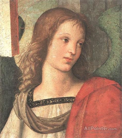 Raphael Angel (fragment Of The Baronci Altarpiece) Oil Painting ...