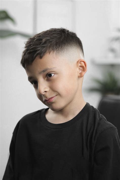 Boys Short Haircuts Kids, Kids Fade Haircut, Kids Hairstyles Boys, Boys Haircut Styles, Short ...