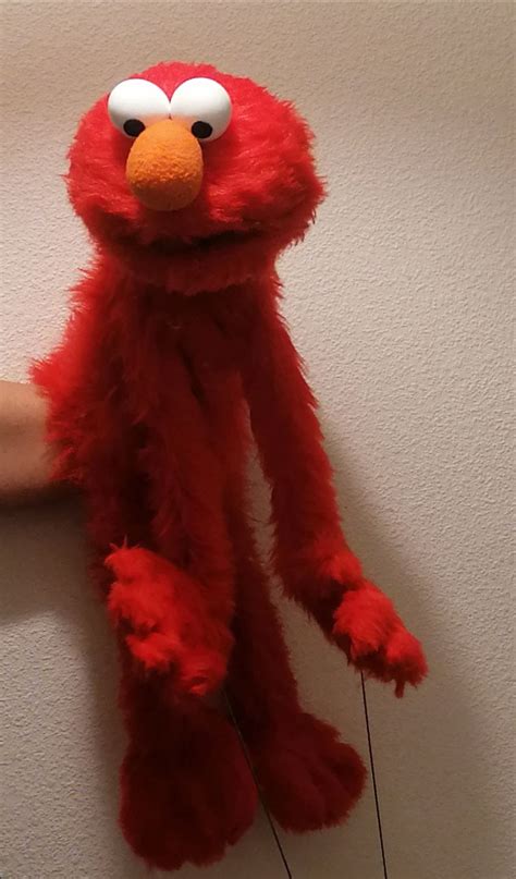 ELMO Muppet Puppet Replica 1:1 Handmade Sesame Street | Etsy