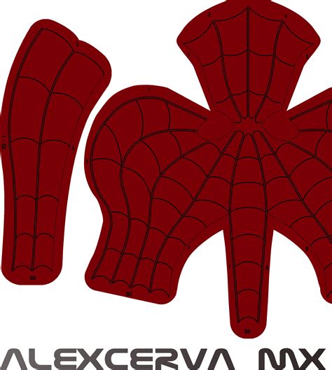 Spiderman Mask Pattern Sewing