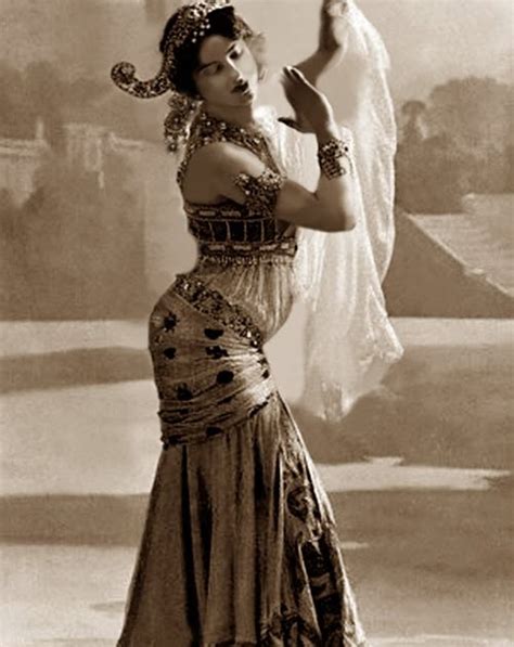 Public Domain Photos and Images: Mata Hari on postcard