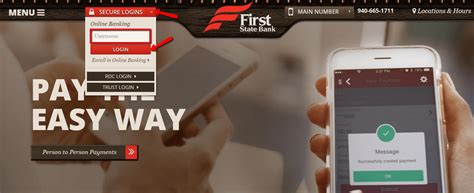 First State Bank Online Banking Login - CC Bank