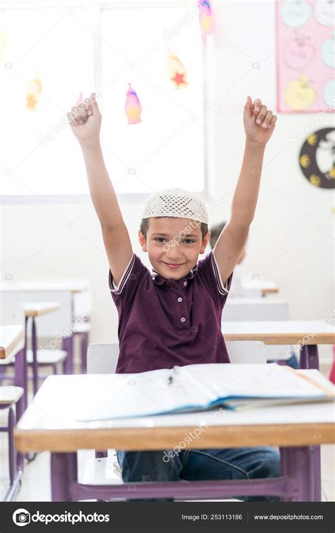 School children in classroom — Stock Photo © zurijeta #253113186