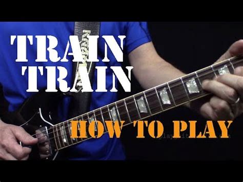 Train Train - Blackfoot - Guitar Lesson - How to play the chords and riffs - YouTube