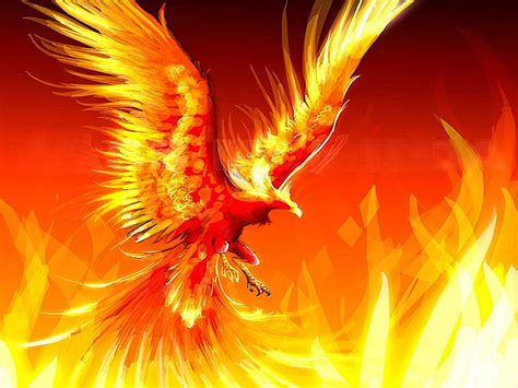 3840x2160px, 4K free download | The-Fire-Phoenix, fire, red, flames, orange, HD wallpaper | Peakpx