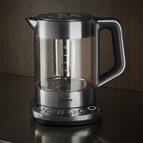 Viante Electric Glass Tea Maker Kettle with removable Tea Infuser SALE Coffee Makers Shop ...