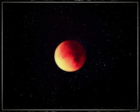 Painting Digital Red Moon Photography Mixed Media by Debra Lynch - Fine ...