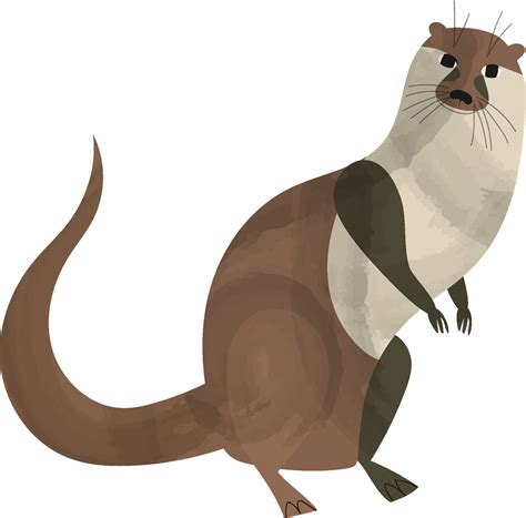 french otters - Clip Art Library