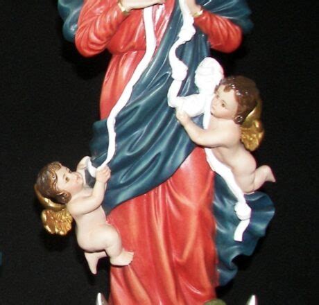 Our Lady Undoer of Knots Statue 16"H. - McKay Church Goods