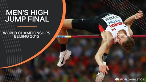 Men's High Jump Final | World Athletics Championships Beijing 2015 - YouTube