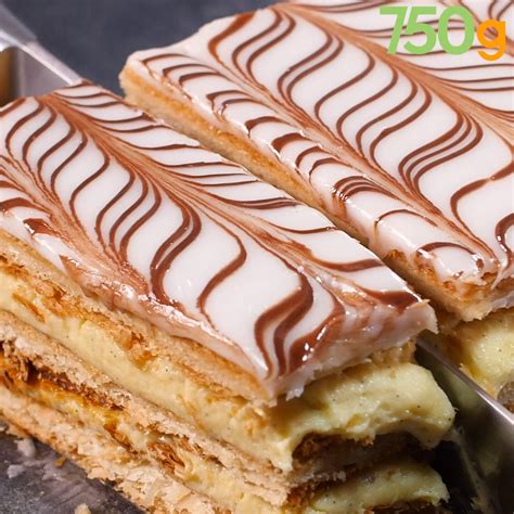 Mille Feuille Traditionnel Maison Dessert Facile Et Rapide Recette | Hot Sex Picture