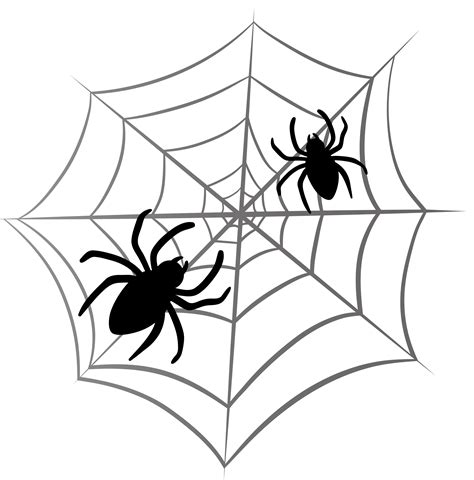 Halloween Spider Web Clipart 2 Clipartcow