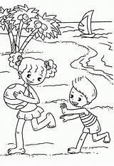 Beach Coloring Pages Free Printable  Home sketch template