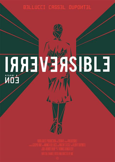 POSTER: Movie Poster redux of Noe's "IRREVERSIBLE" on Behance