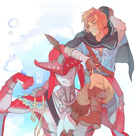 And HERE’S the finished product! Prince Sidon and Link! =^3^= I STILL ...