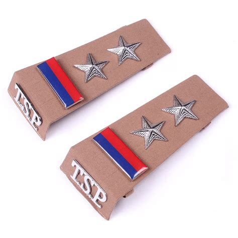 Buy Sub Inspector of Badges – / Star Badge/ Ribbon/Title Badge/Shoulder Flap - Ideal for ...