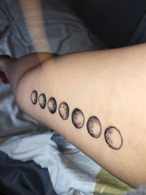 Phases of the moon Moon Phases, Infinity Tattoo, Tattoo Ideas, Tattoos ...