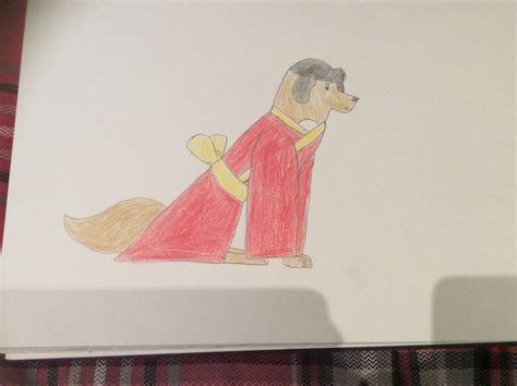 Mulan the dog by Blairscartoons on DeviantArt