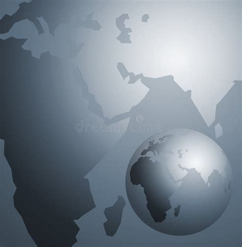 Silver Map stock illustration. Illustration of maps, grey - 2020